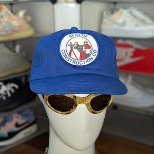 Beattie Construction Vintage Workwear Hat (OS)